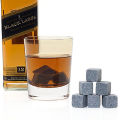 1-9 pc Graue Whiskey Stones Kühlen Kühlen Kühlen Wein ab